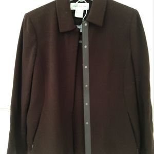 NEW WITH TAGS 2- Piece Jones New York Wool Suit, Jacket Size 14, Skirt Size 16